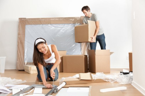 Removal van service in Grange Park for local house and flat moves