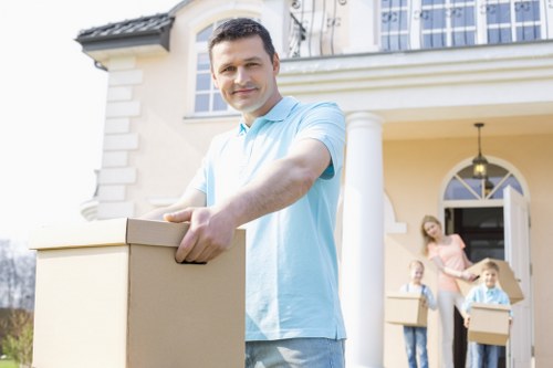 Removal truck hire for home moves in Grange Park