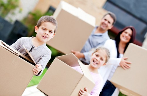 Reliable moving support in Grangepark for household items