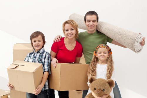 Local removal van serving homes in Grange Park