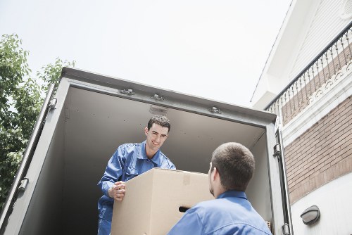 Commercial moving support for a local Grange Park business