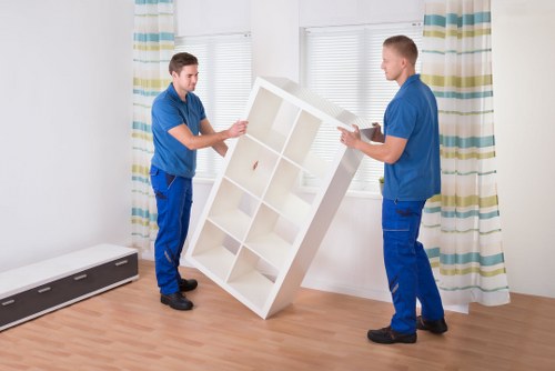 Local team handling furniture removal near Grange Park residential streets