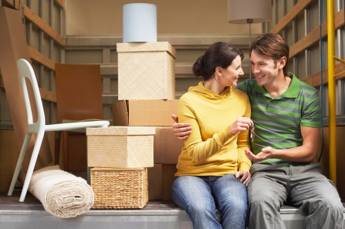 Commercial removals support for offices and local businesses in Grange Park